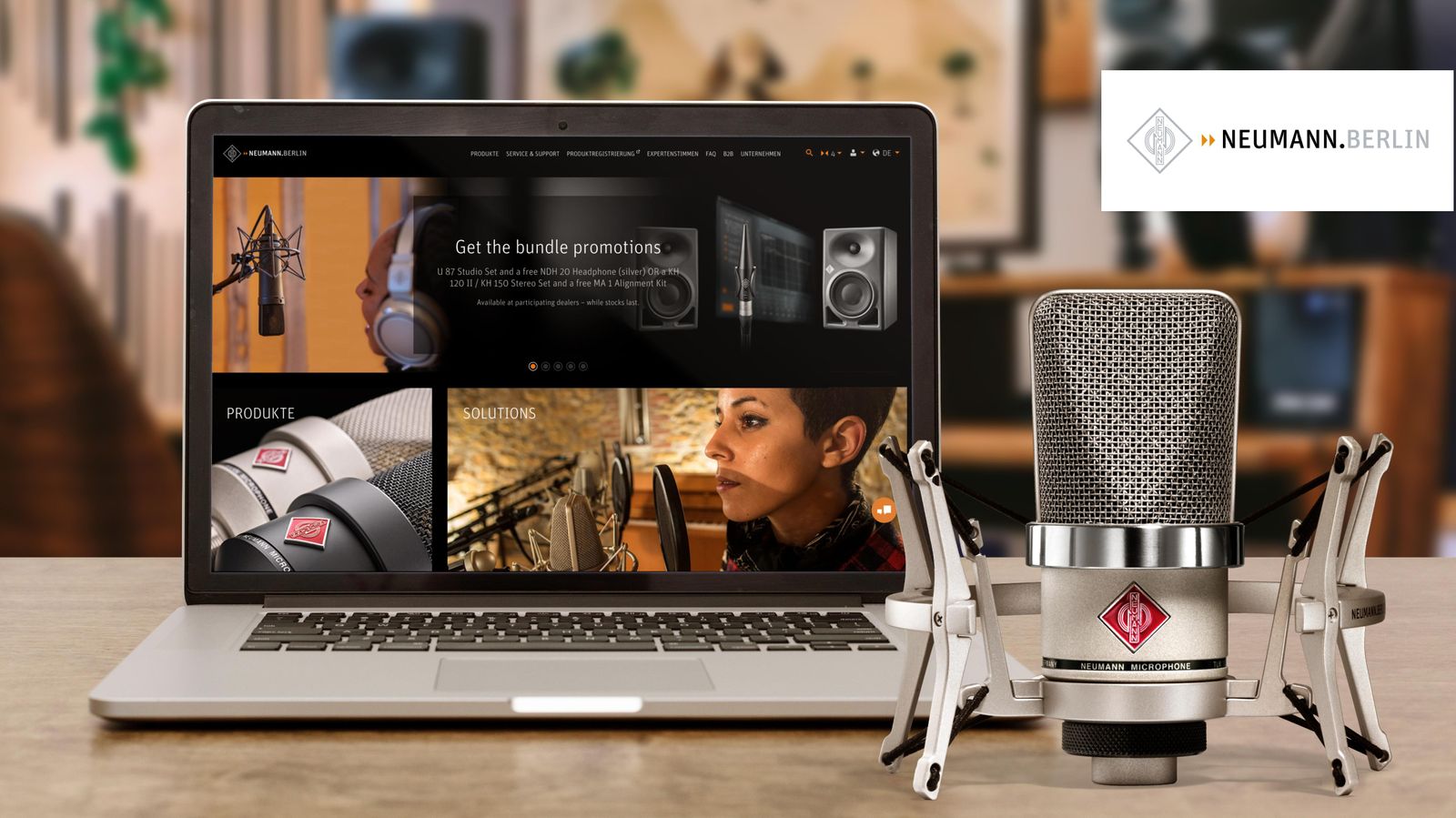 Neumann UI/UX Screendesign