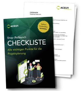 Webshop und Website Relaunch Checkliste Preview Webshop und Website Relaunch Checkliste Preview