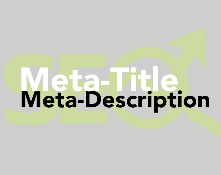 SEO - Meta-Title & Meta-Description
