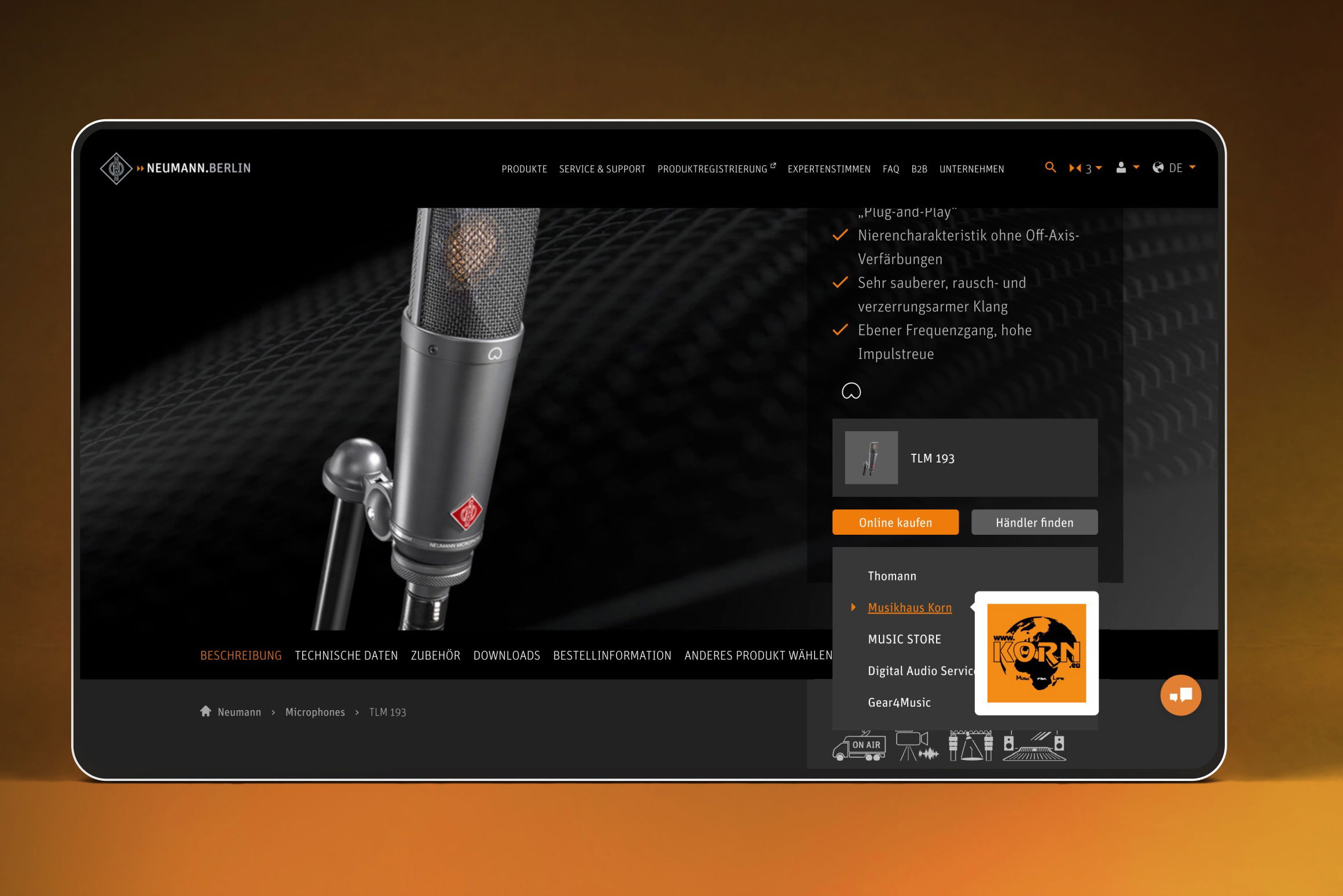 Neumann Dealerfinder